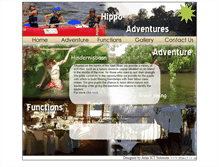 Tablet Screenshot of hippoadventures.co.za